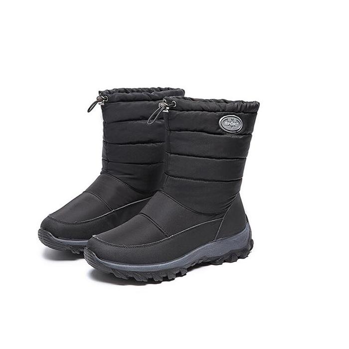 スノーブーツ レディース 防水 裏ボア 暖かい ドローコード付き ブーツ スノーブーツ 防水 スノーブーツ スノー防寒 防滑 
