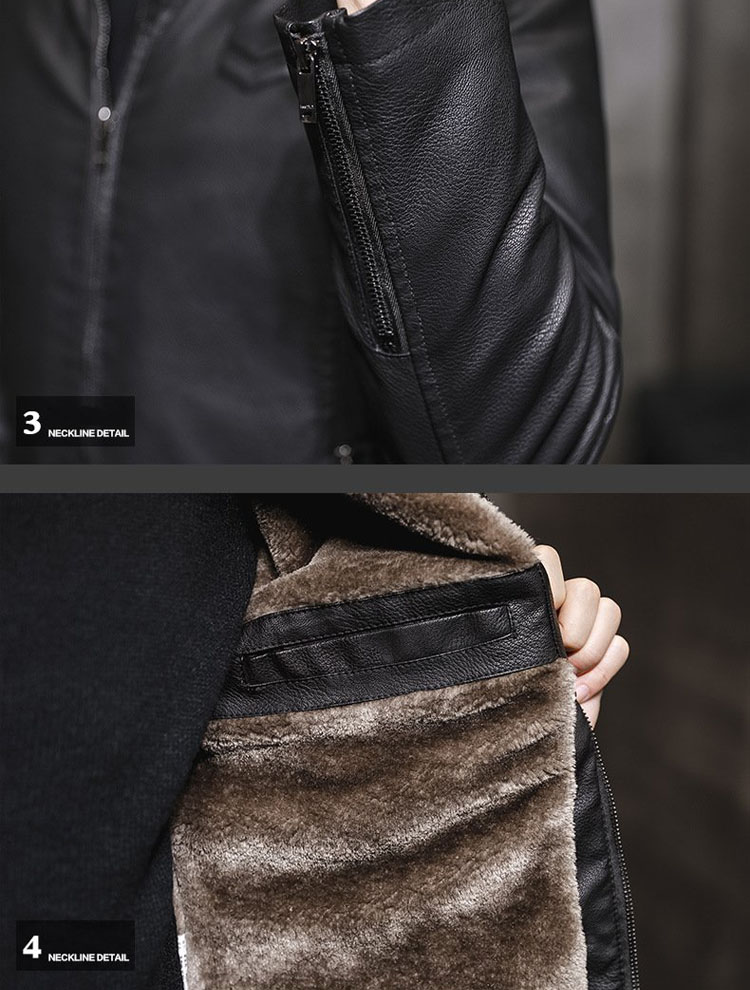 レザージャケット メンズ 秋冬 裏ボア ふかふか 裏起毛 フェイクレザー 大きいサイズ PU キレイめ 革ジャン 全3色 アウター 