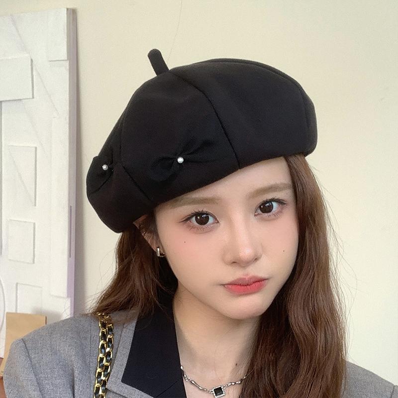 帽子 ベレー帽 レディース 秋冬 。 かわいい 小物 ゆったり あったか 冬 ベーシック 秋冬 大きいサイズ シンプル 秋 ベレー 締め付けゼロ おしゃれ 定番 