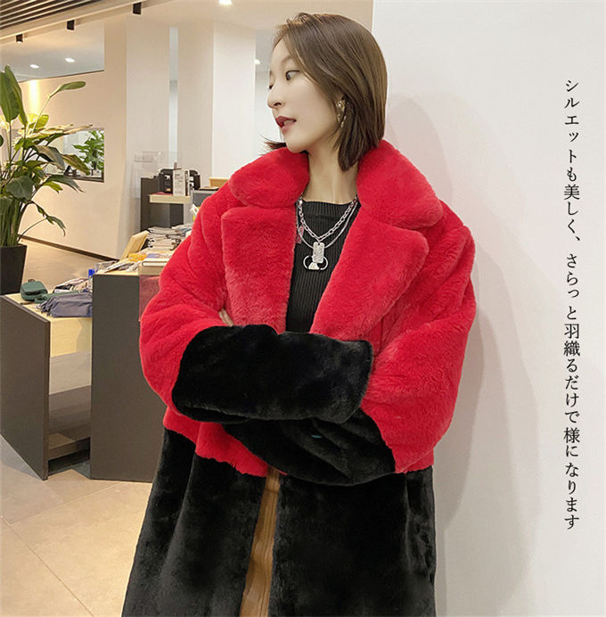 ファーコート レディース 毛皮コート レディースファー フェイクファー ロングコート 大きいサイズ 暖かい バイきれいめ アウター 冬服 防寒 秋服 