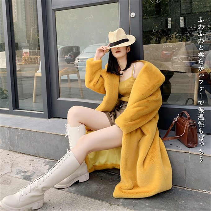 ファーコート レディース 毛皮コート レディースファー フェイクファー ロングコート 大きいサイズ 暖かい バイきれいめ アウター 冬服 防寒 秋服 