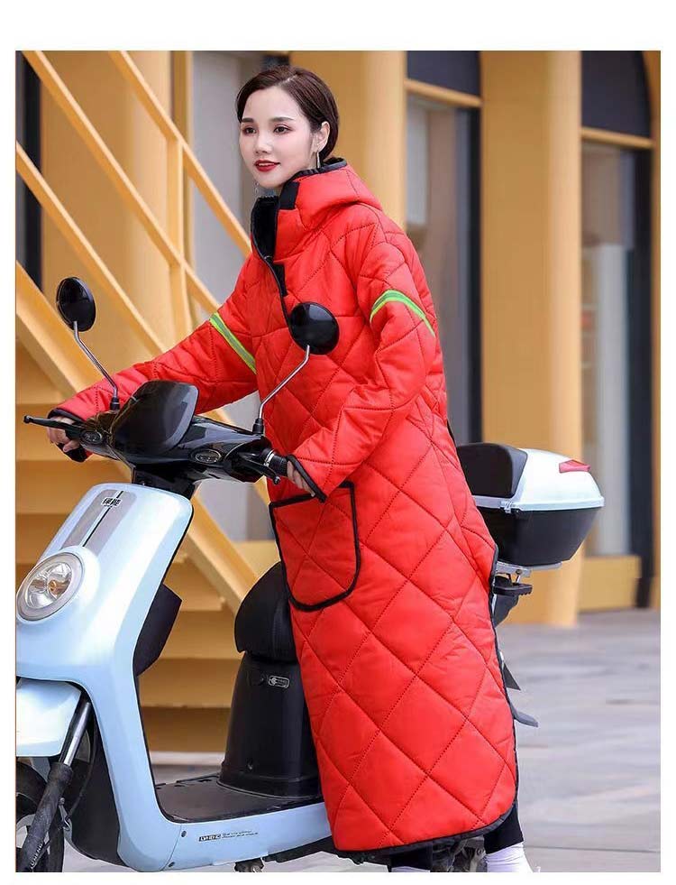 バイク レッグカバー ロング スクーター 専用 手袋付き オートバイ専用 ひざ掛け カバー 防寒 大判 防塵男女兼用 防寒 暖かい 撥水 バイク用 ジャケット 軽量 