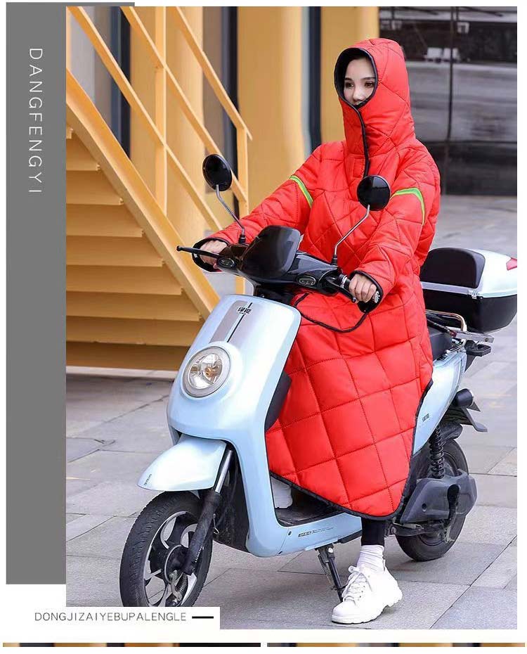 バイク レッグカバー ロング スクーター 専用 手袋付き オートバイ専用 ひざ掛け カバー 防寒 大判 防塵男女兼用 防寒 暖かい 撥水 バイク用 ジャケット 軽量 