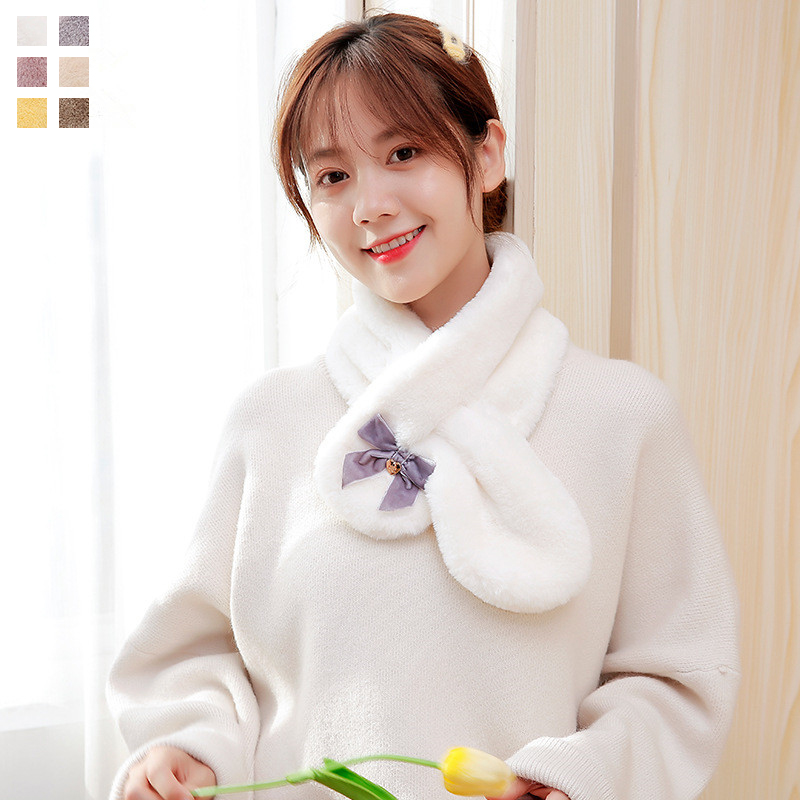 マフラー スヌード 秋冬防寒 ふわふわ おしゃれ ネックウォーマー エコファースヌード 防寒対策 ティペット 柔か 無地 可愛い 洗える スヌードストール 小顔効果