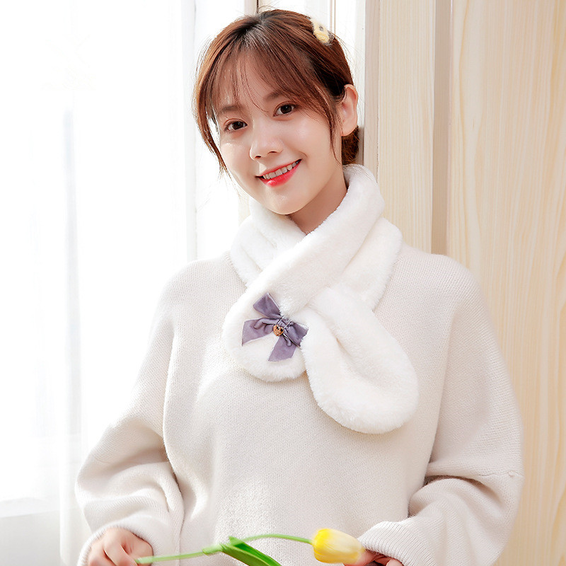 マフラー スヌード 秋冬防寒 ふわふわ おしゃれ ネックウォーマー エコファースヌード 防寒対策 ティペット 柔か 無地 可愛い 洗える スヌードストール 小顔効果