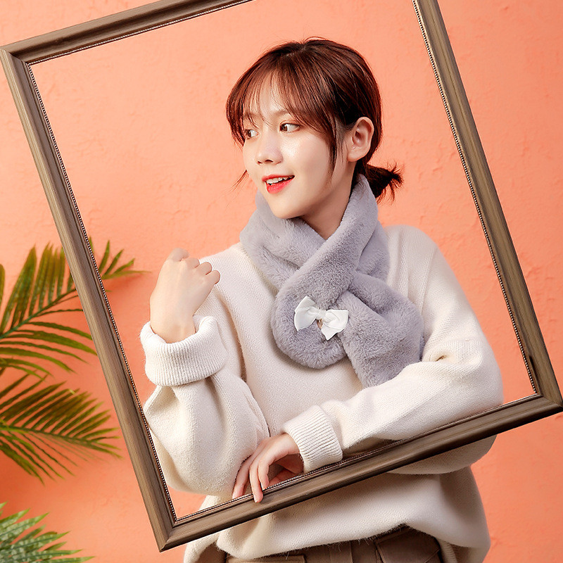 マフラー スヌード 秋冬防寒 ふわふわ おしゃれ ネックウォーマー エコファースヌード 防寒対策 ティペット 柔か 無地 可愛い 洗える スヌードストール 小顔効果