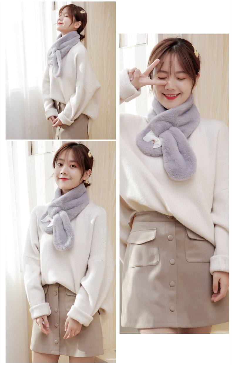 マフラー スヌード 秋冬防寒 ふわふわ おしゃれ ネックウォーマー エコファースヌード 防寒対策 ティペット 柔か 無地 可愛い 洗える スヌードストール 小顔効果