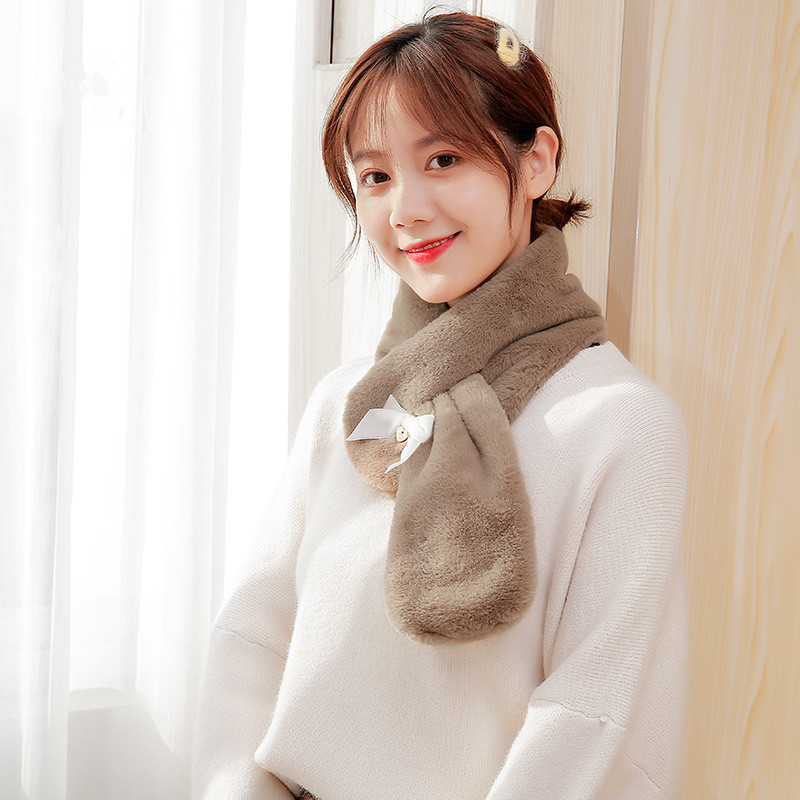 マフラー スヌード 秋冬防寒 ふわふわ おしゃれ ネックウォーマー エコファースヌード 防寒対策 ティペット 柔か 無地 可愛い 洗える スヌードストール 小顔効果