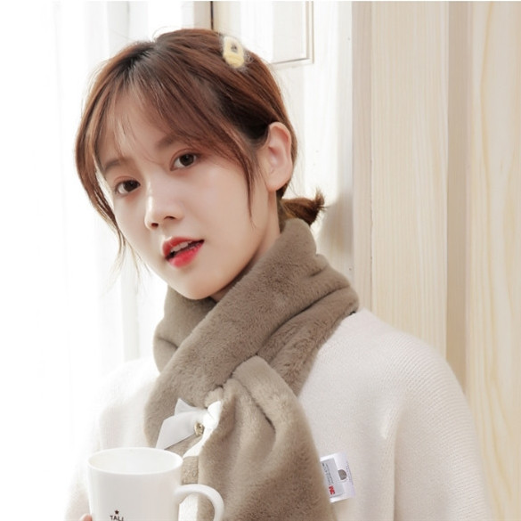 マフラー スヌード 秋冬防寒 ふわふわ おしゃれ ネックウォーマー エコファースヌード 防寒対策 ティペット 柔か 無地 可愛い 洗える スヌードストール 小顔効果