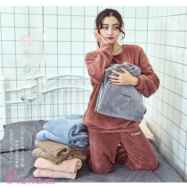 パジャマ ベロア レディース 冬 ルームウェア 長袖 暖かい ベロア 秋 大人 上下セットアップ パジャマ 冬 上下セット 部屋着 寝巻き 女性 ルームウェア 