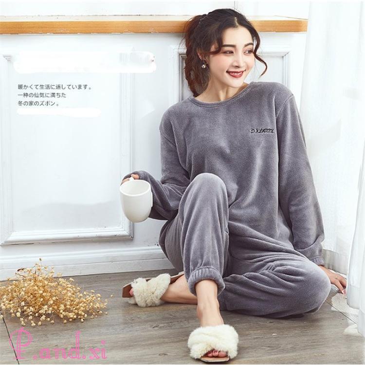 パジャマ ベロア レディース 冬 ルームウェア 長袖 暖かい ベロア 秋 大人 上下セットアップ パジャマ 冬 上下セット 部屋着 寝巻き 女性 ルームウェア 