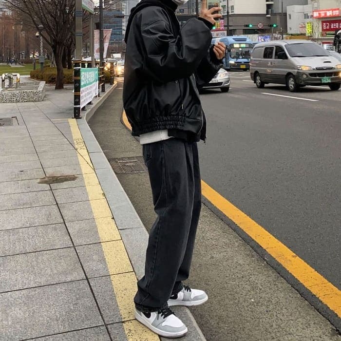 フード付き PU ブルゾン メンズ ジャケット 春秋冬 10代 ファッション 20代 通学 オシャレ 高校生 中学生 通勤 アウター 