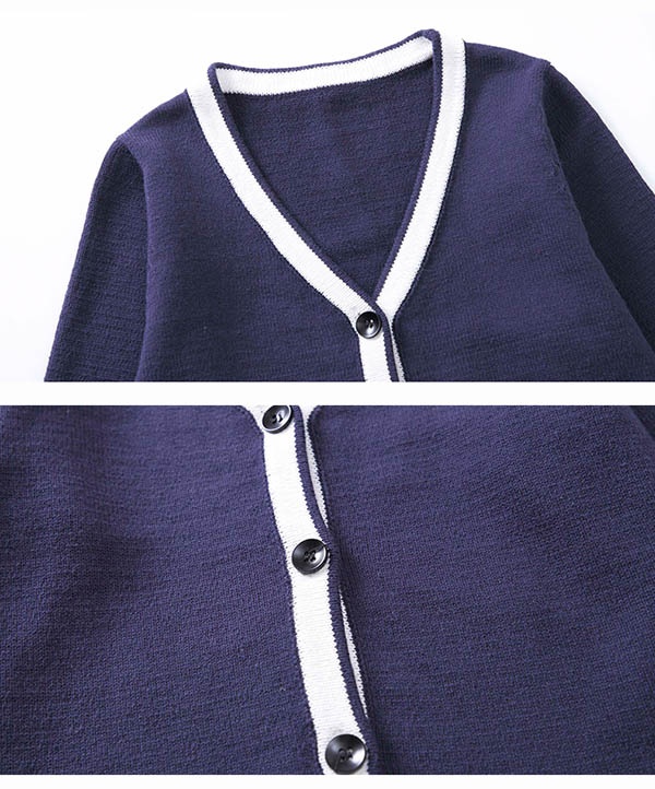 3点セット 秋冬服 学生服 子供制服 子供カーディガン ユニフォーム 小学校 通学制服 女の子 キッズ通園 男の子 卒業式 中学生 入園 