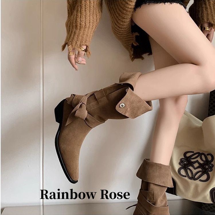 クーポンで4 080円！ ブーツ ロングブーツ レディース 筒周り ローヒール 疲れない ふくらはぎ スエード 太い ブーツ インヒ ニーハイブーツ ゆったり ブーツ 