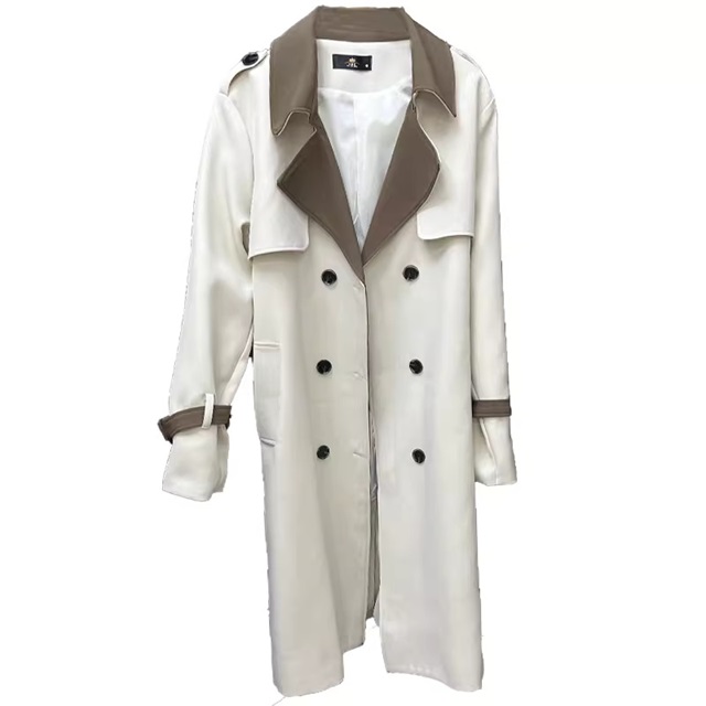 トレンチコート レディース 秋 トレンチコート ロング  レディース ロング  レディース コート チェスターコート ベージュ 