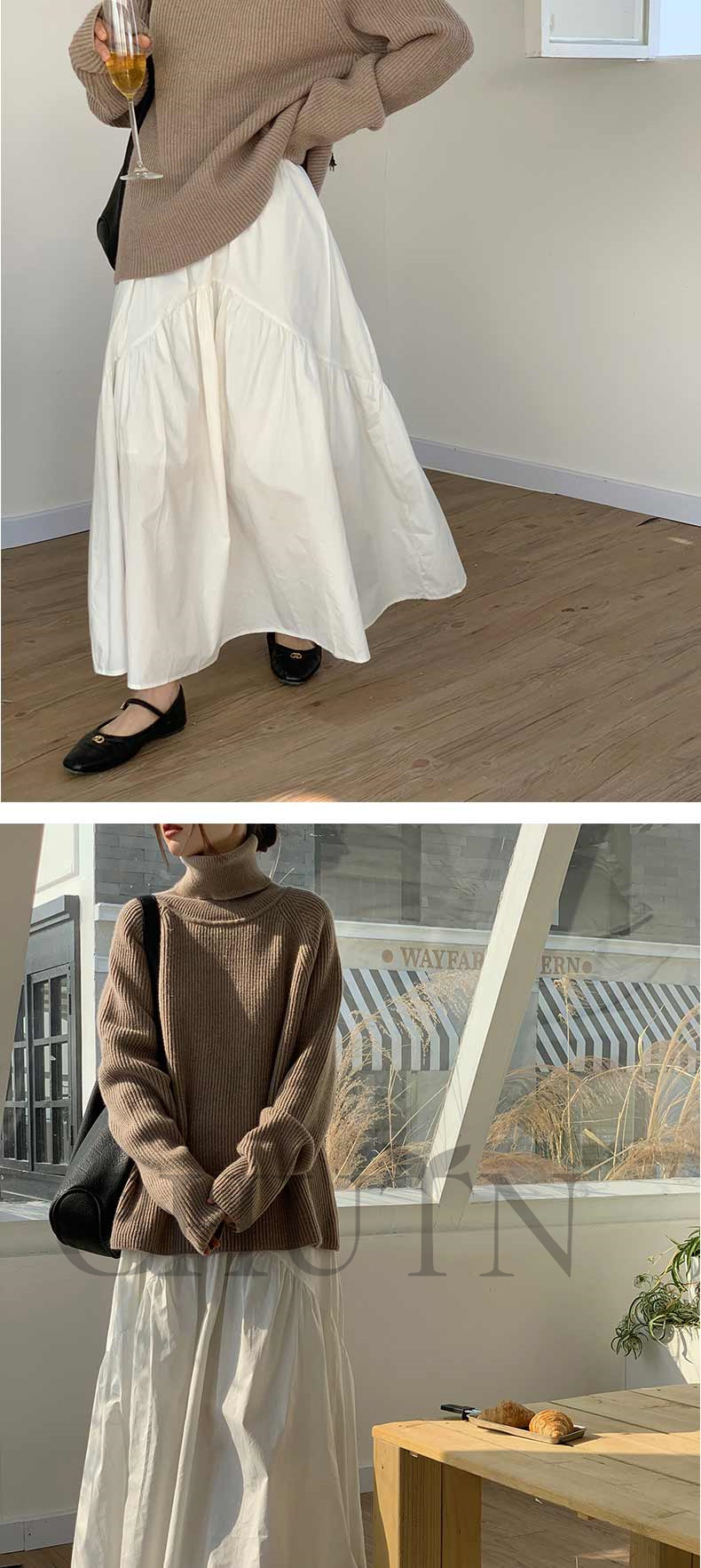 夏スカートマキシ丈スカート 不規則スカート ロング丈スカートウエストゴムリゾートスカート レディース ボ裏地２０代?50代 春夏 M L全4色 