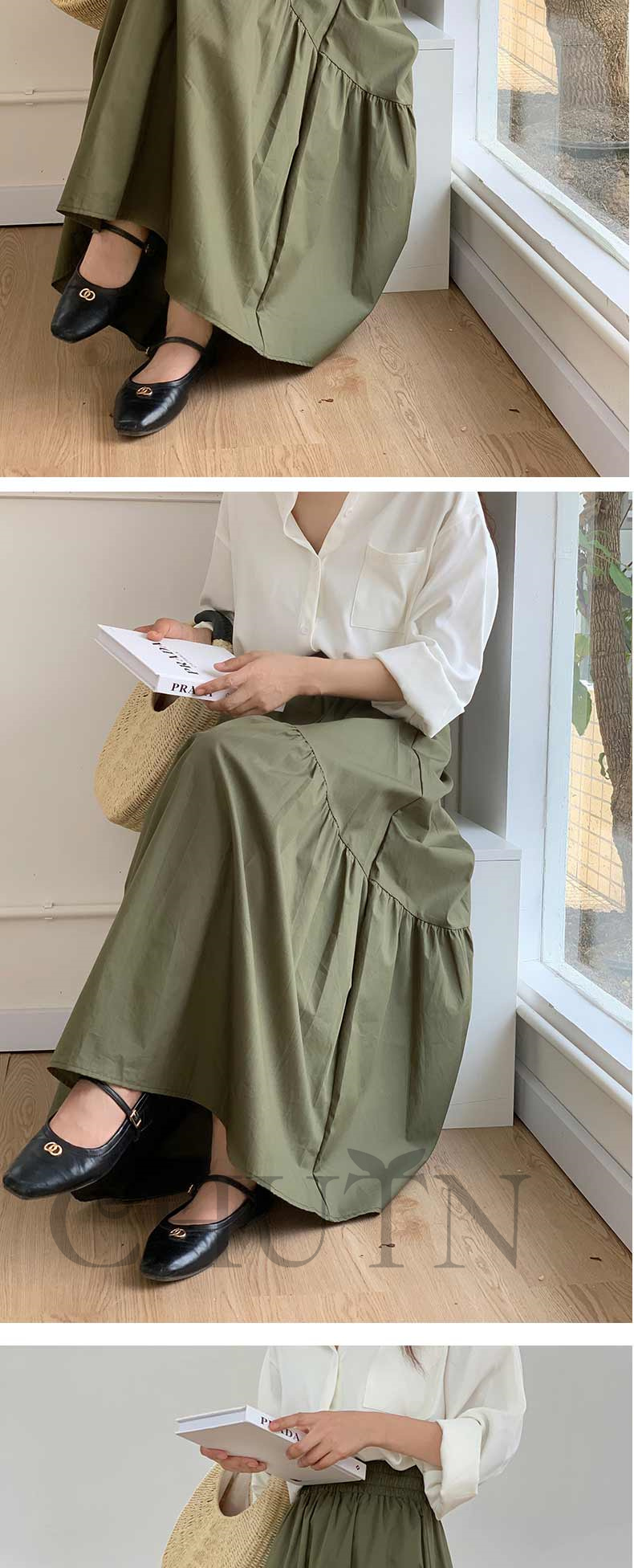 夏スカートマキシ丈スカート 不規則スカート ロング丈スカートウエストゴムリゾートスカート レディース ボ裏地２０代?50代 春夏 M L全4色 