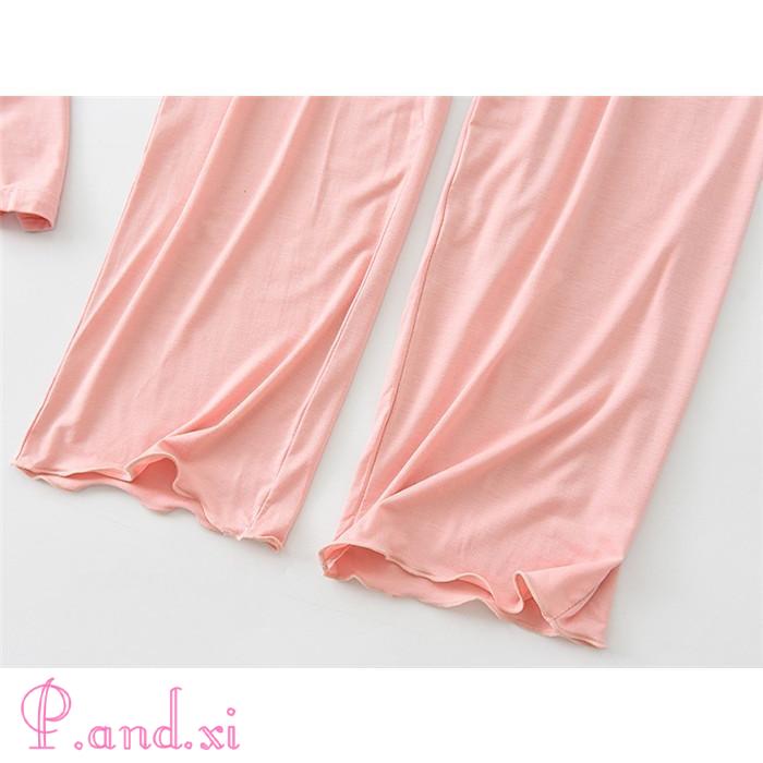 パジャマ レディース ルームウェア 長袖 部屋着 セットアップ 上下セット 秋 2点セット 女性用 寝巻き 柔らかめ リラックス 寝間着 カップ付き 大人 冬 