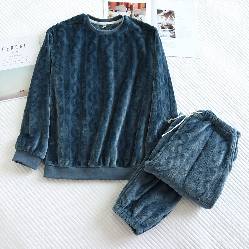 ペアパジャマ もこもこ レディース メンズ 着る毛布 ルームウェア 裏起毛 冬 ペア ナイトウェア カップル 部屋着 あったか 寝間着 長袖パジャマ 上下セット 