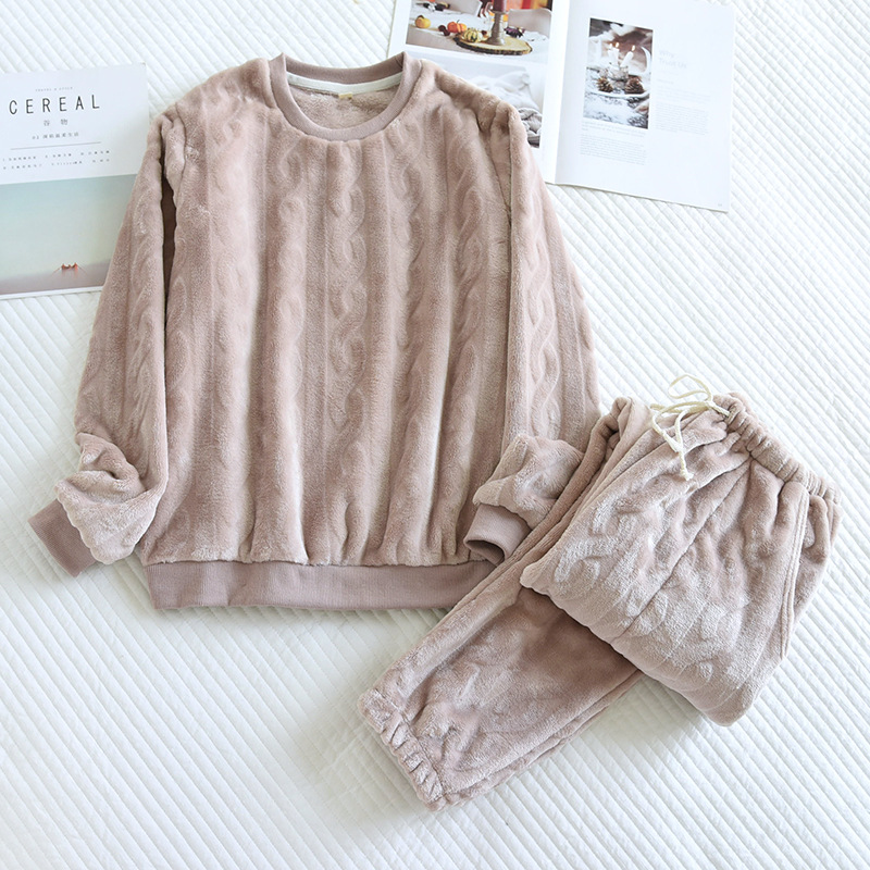 ペアパジャマ もこもこ レディース メンズ 着る毛布 ルームウェア 裏起毛 冬 ペア ナイトウェア カップル 部屋着 あったか 寝間着 長袖パジャマ 上下セット 