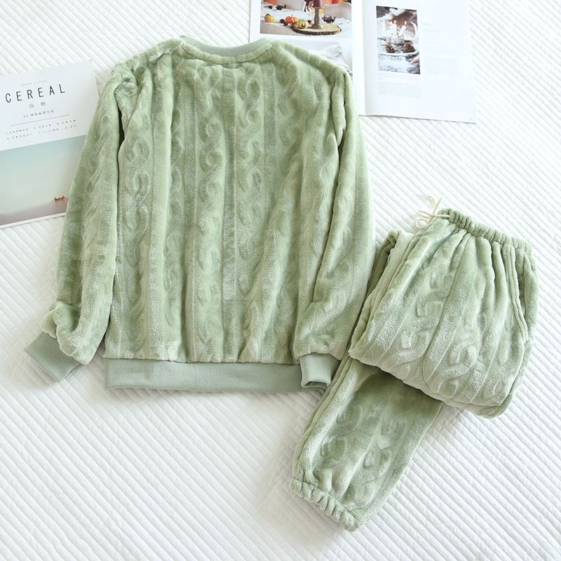 ペアパジャマ もこもこ レディース メンズ 着る毛布 ルームウェア 裏起毛 冬 ペア ナイトウェア カップル 部屋着 あったか 寝間着 長袖パジャマ 上下セット 