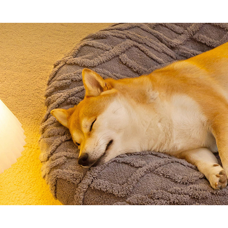 ペットベッド ペットクッション ふわふわ 両面使用可能 高反発 形崩れにくい クッション 布団 猫犬用ベッド ソファ 洗える可愛い ペット用寝袋 高級 マット 
