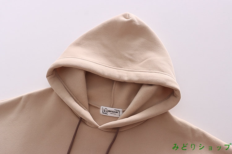 裏起毛 裏ボア トレーナー かわいい くまさん 貼付 レディース 