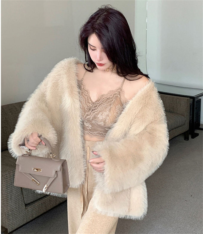ファーコート レディース 毛皮コート ジャケット フォックス エコファーフェイクファー 上着 おしゃれ 高級 羽織 冬服 暖かい 防寒 アウター 軽い 