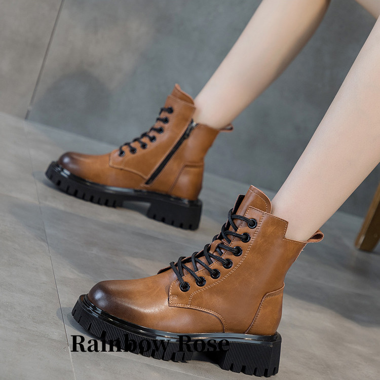 。 ショートブーツ レディース 厚底 エンジニアブーツ ブーツ ショートブーツ チェルシーブーツ 編み上げ レースアップブーツ 美脚 6.5CM ヒール 
