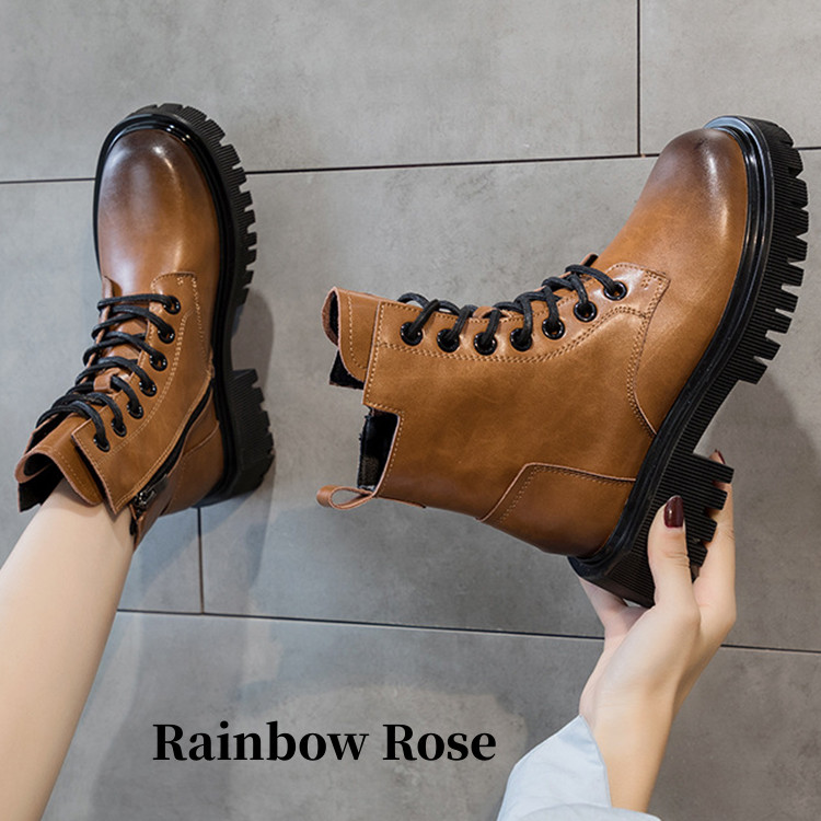 。 ショートブーツ レディース 厚底 エンジニアブーツ ブーツ ショートブーツ チェルシーブーツ 編み上げ レースアップブーツ 美脚 6.5CM ヒール 