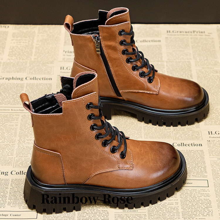 。 ショートブーツ レディース 厚底 エンジニアブーツ ブーツ ショートブーツ チェルシーブーツ 編み上げ レースアップブーツ 美脚 6.5CM ヒール 