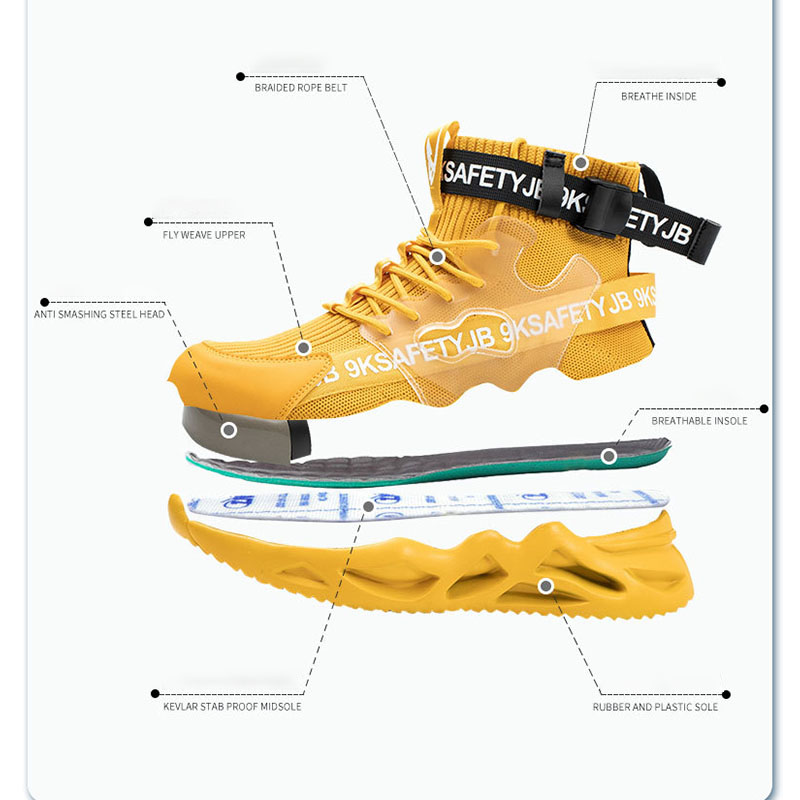安全靴 作業靴 メンズ レディース あんぜん靴 鋼先芯 セーフティー耐滑 ワーク釘踏み抜き防止 つま先保護 耐摩耗 通気性 工事現場 