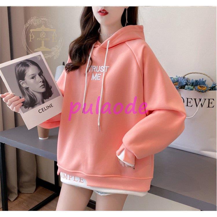 レディース ロング丈 厚手 長袖 ゆったり 体型カバー 大きいサイズ プルオーバー アウター カジュアル フード付き 冬 秋 ァション 