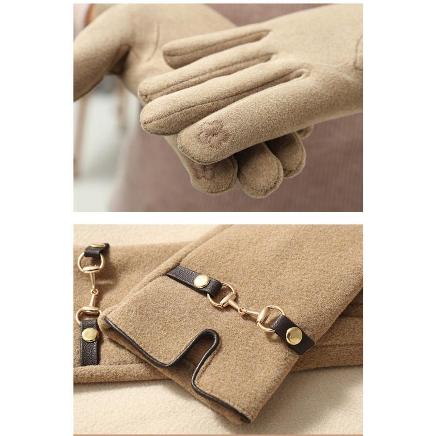 手袋 レディース 女性 おしゃれ かわいい スマホ対応 お出かけ 通勤 暖かい 冷え対策 プレゼント 可愛い 韓国風 防寒 通学 
