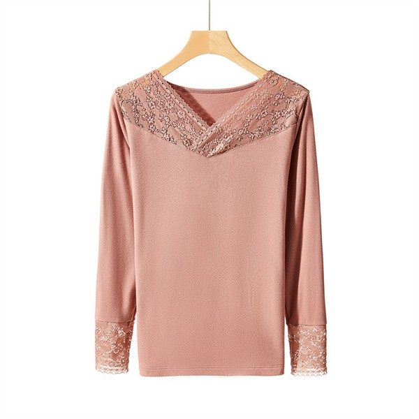 レース トップス レース ブラウス 総レース 立ち襟 ファッション 韓国 無地 シースルー 長袖 トップスVネック インナー レディース 
