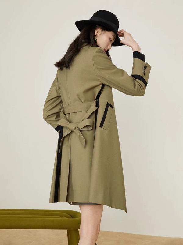 トレンチコート レディース 秋 トレンチコート ミドル丈 トレンチコート 大きいサイズ レディース 大きいサイズ 