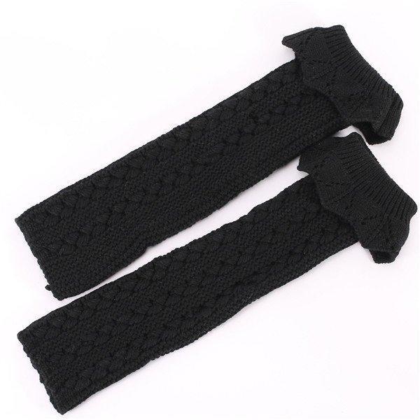 レッグウォーマー レディース おしゃれ レース 冷え取り ソックス 就寝 冷え取り 厚手 美脚 ウォーマー シンプル 柔らかい ロング 美脚 暖かい 