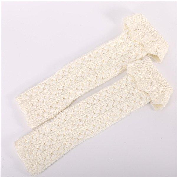 レッグウォーマー レディース おしゃれ レース 冷え取り ソックス 就寝 冷え取り 厚手 美脚 ウォーマー シンプル 柔らかい ロング 美脚 暖かい 