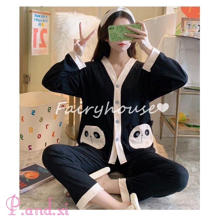 パジャマ ルームウェア レディース 秋冬 長袖 パジャマ 綿100％ルームウェア 部屋着 韓国風 ロングパンツ上下セット 秋パジャマ 可愛いパジャマ 女性 前開き 