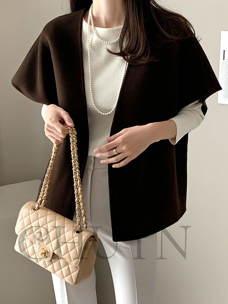 マントポンチョコート レディース ケープコート 秋 冬 アウターマントポンチョ レディース 上品 30代20代 おしゃれ シンプル 60代50代40代 結婚式 コーデ 