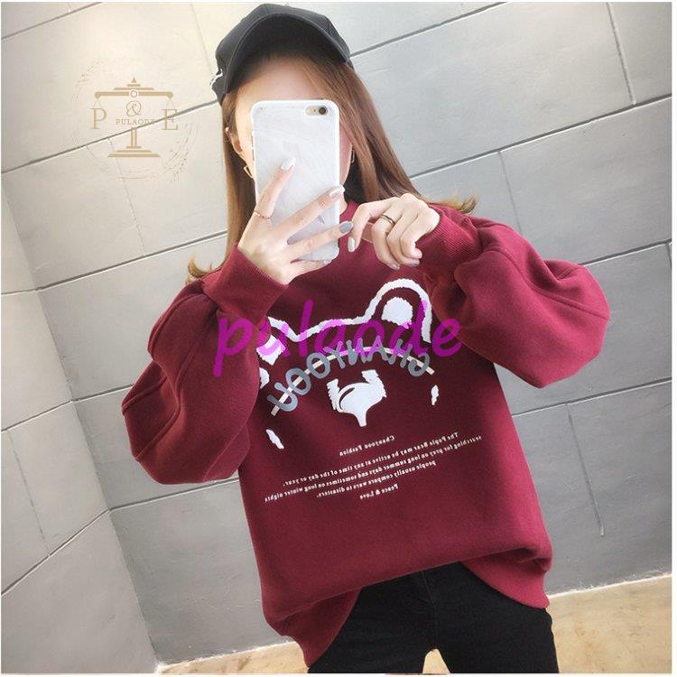 レディース 裏起毛 ボア ニット レイヤード風 ゆったり 冬 秋 シンプル カジュアル アウター 楽ちん ハイネック 冬 暖か 