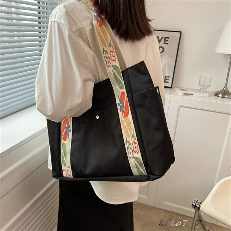 バッグ レディースかばん トートバッグ ショルダーバッグ ハンドバッグ カジュアル 通勤オシャレ カバン 布鞄 通学 スクール 女子 チャック 