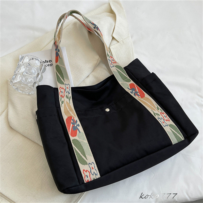 バッグ レディースかばん トートバッグ ショルダーバッグ ハンドバッグ カジュアル 通勤オシャレ カバン 布鞄 通学 スクール 女子 チャック 