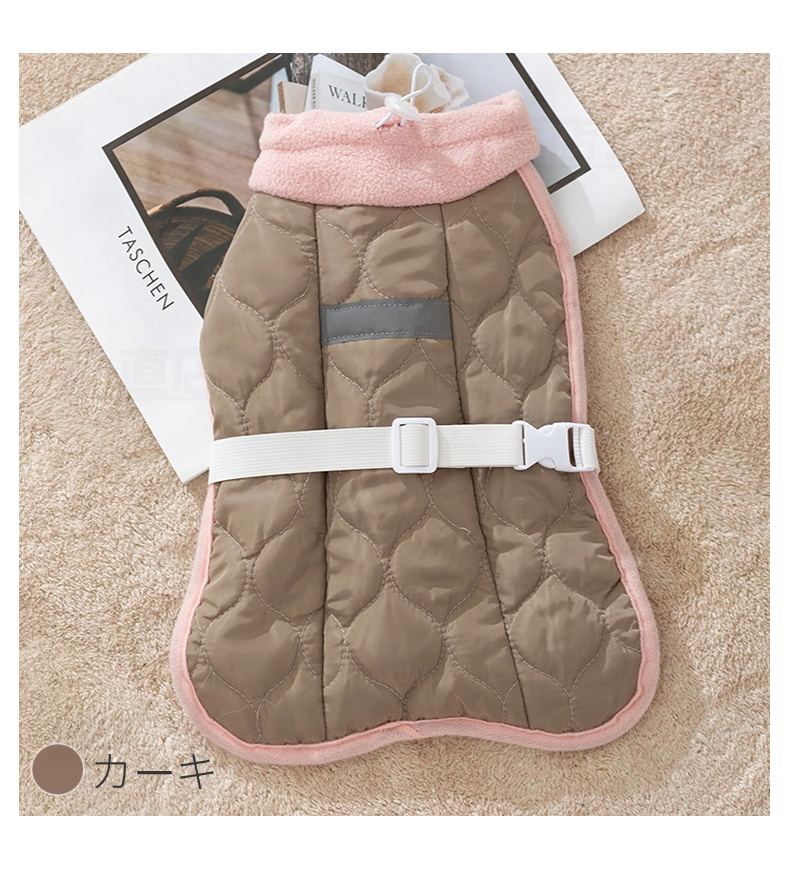 小中型犬の服 洋服 ベスト 犬洋服 犬服 春秋冬服 ドッグウェア 可愛いチョッキ 暖かい おしゃれ ボアベスト 秋冬 防寒 抜け毛対策ドッグウェア部屋着 