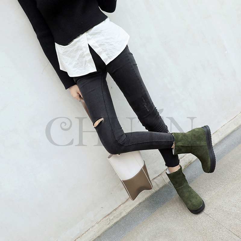 ショートブーツレディース ブーティー 防寒5CMヒールショートブーツ内ボア 走れる 短靴 美脚インヒール 50代 秋冬ショートブーツ大きいサイズ 30代40代 おしゃれ