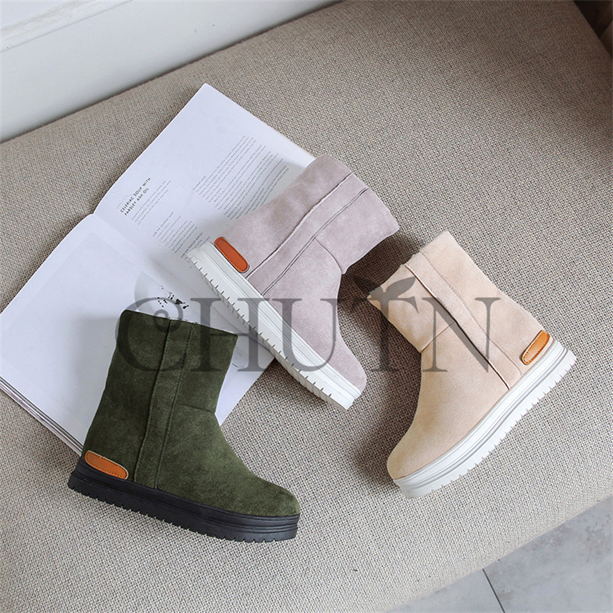 ショートブーツレディース ブーティー 防寒5CMヒールショートブーツ内ボア 走れる 短靴 美脚インヒール 50代 秋冬ショートブーツ大きいサイズ 30代40代 おしゃれ