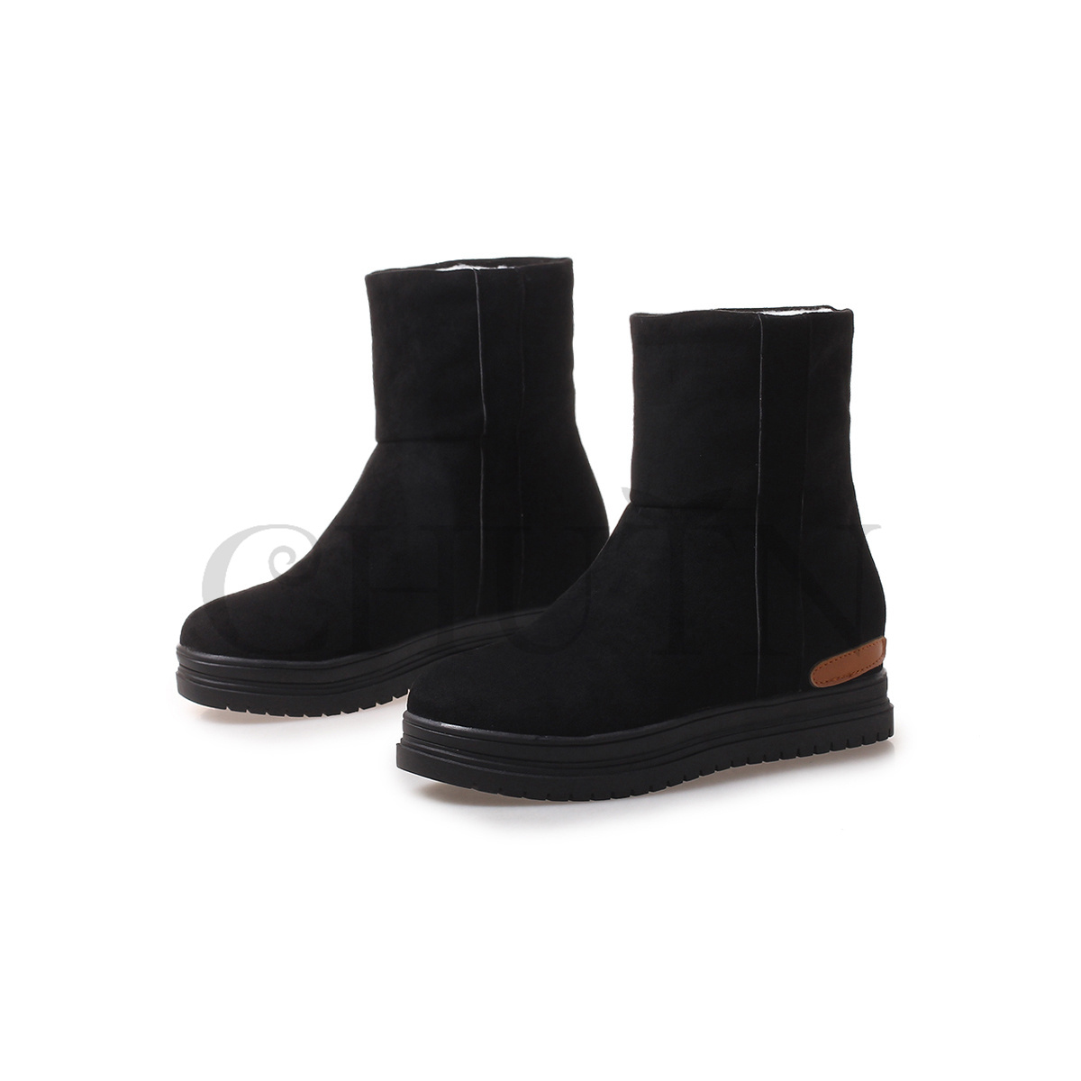 ショートブーツレディース ブーティー 防寒5CMヒールショートブーツ内ボア 走れる 短靴 美脚インヒール 50代 秋冬ショートブーツ大きいサイズ 30代40代 おしゃれ