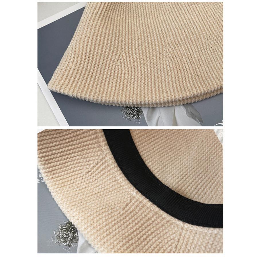 ニット帽 つば広帽子 レディース バケットハット ボアハット 外出用 秋冬 小顔効果 オシャレ 外出用 おしゃれ 暖かい 防寒対策 保温 