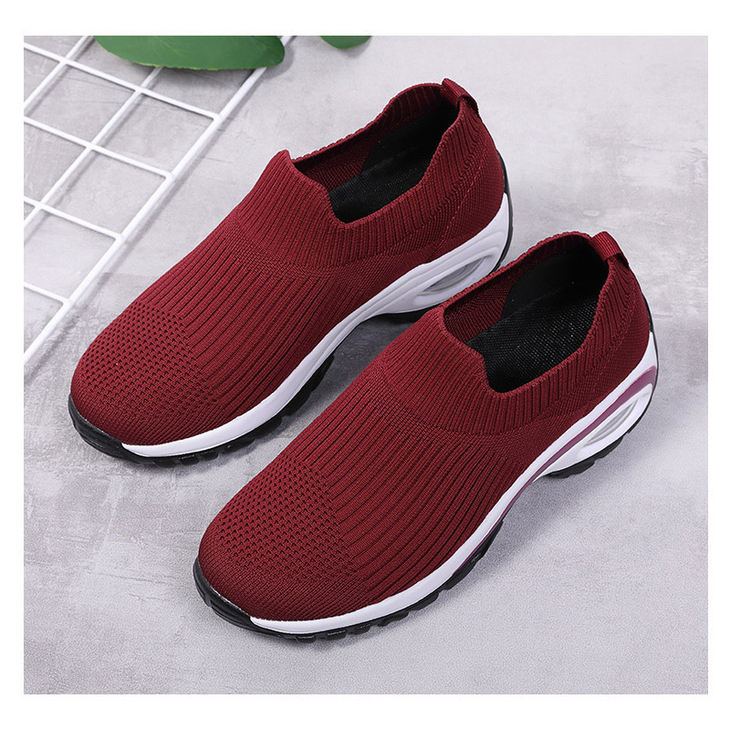 厚底スニーカー スリッポン レディース 軽量 エアクッション ナース着脱簡単 コンフォート紐なし 滑り止め ウォキング美脚 