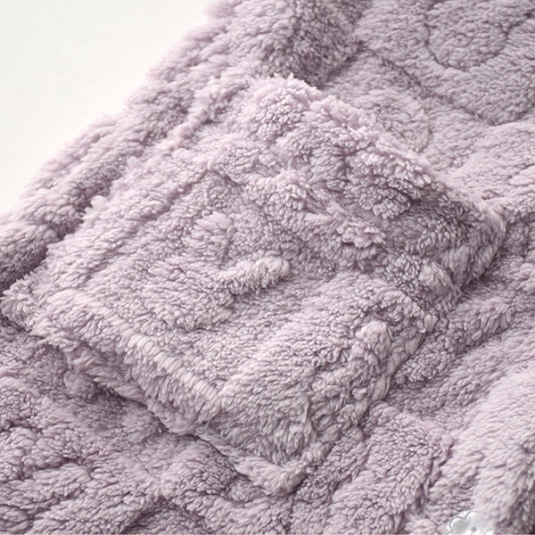 ルームウェア 上下セット レディース メンズ 着る毛布 うさぎ柄 寝巻き 3寝間着 もこもこ 秋冬 